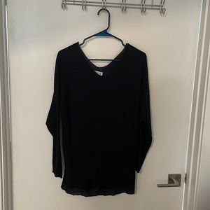 Knit Black long sleeve sweater